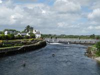 ...und Fliegenfischer im River Corrib