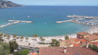Blick auf die Bucht von Menton