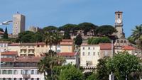 Blick auf die Altstadt von Cannes 