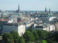 Blick auf Hamburg