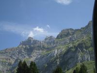 auf dem Weg zur Schwägalp... Blick zum Säntis