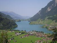 Blick auf den Lungernsee