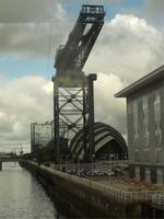 im alten Hafen von Glasgow
