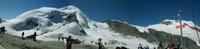 Auf dem Mittelallalin (Panoramabild)