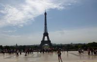 Eiffelturm vom Trocadero