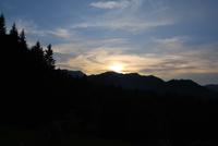 Raffner Alm - Sonnenuntergang