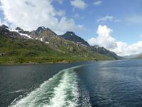 Hurtigrutenfahrt von Stokmarknes - Svolvaer 