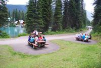 Picknick am Emerald Lake
