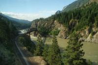 Aus dem Canadian entlang am Fraiser River, was für eine Landschaft!!!