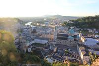 Blick von der Hohensalzburg auf Salzburg