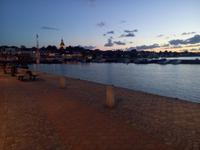 Vaestervik bei Nacht 