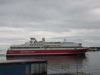 Unser Schiff nach Hirtshals