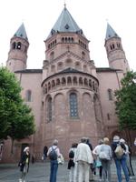 Mainzer Dom - Seitenansicht