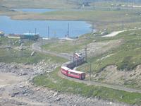 Auf der Busrückfahrt begegnet uns der Berninaexpress