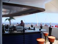 Außenbereich der Anytime Bar