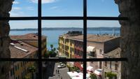 Sirmione Blick von der Burg