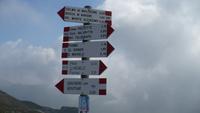 Monte Baldo Wegweiser