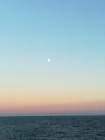 269 Von Bergen nach Lyngdal - der Mond ist aufgegangen