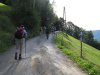 Aufstieg zur Schwalbenwand