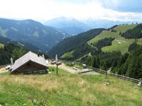 Blick zur Schützingalm