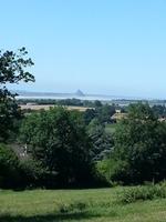 Mont-Saint-Michel aus der Ferne gesucht und gefunden