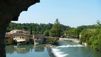 Blick auf Borghetto 