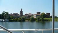 Mantua Palazzo Ducale Blick vom Lage di Mezzo