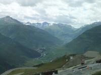Während der Fahrt mit dem Glacier-Express