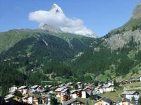 Blick aus der Gornergratbahn