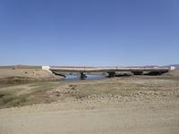 Brücke - vom Unwetter zerstört