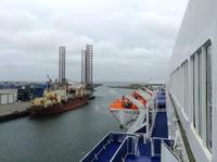 im Hafen von Amsterdam