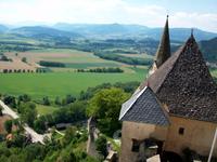Blick von der Burg Hochosterwitz
