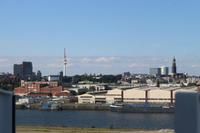 Auslaufen aus dem Hamburger Hafen