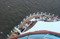 Auslaufen aus dem Hamburger Hafen