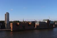 Auslaufen aus dem Hamburger Hafen