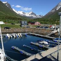 kleiner Fährhafen Olderdalen