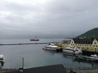 die Hurtigrute in Harstadt