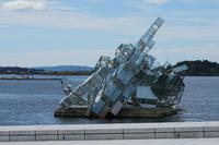 Glashaus vor der Oper