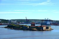 012 Göteborg, Einfahrt, Hafenfestung