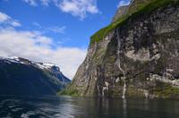 204 Fährfahrt Hellesylt - Geiranger