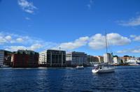 311 Bergen, Blick vom Hanseviertel zum Hotel Admiral