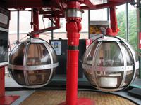 Auffahrt zum Fort in Grenoble