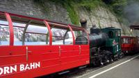 Fahrt von Zermatt nach Interlaken, eine Pause in Brienz