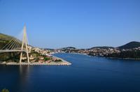 189 Dubrovnik, Neuer Hafen mit Tucmann-Brücke