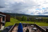 054 Roros, Blick vom Roros Hotell