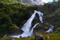 291 Briksdalsbreen, Wanderung zur Gletscherzunge