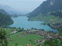 Blick auf den Lungernsee