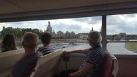 Stadtrundfahrt in Dresden - Elbe und Altstadt