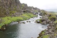 Thingvellir Nationalpark - Spalte zw. eurasischen und nordamerikanischen Erdplatten