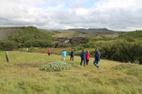 Spaziergang am Fluss Hvitá
